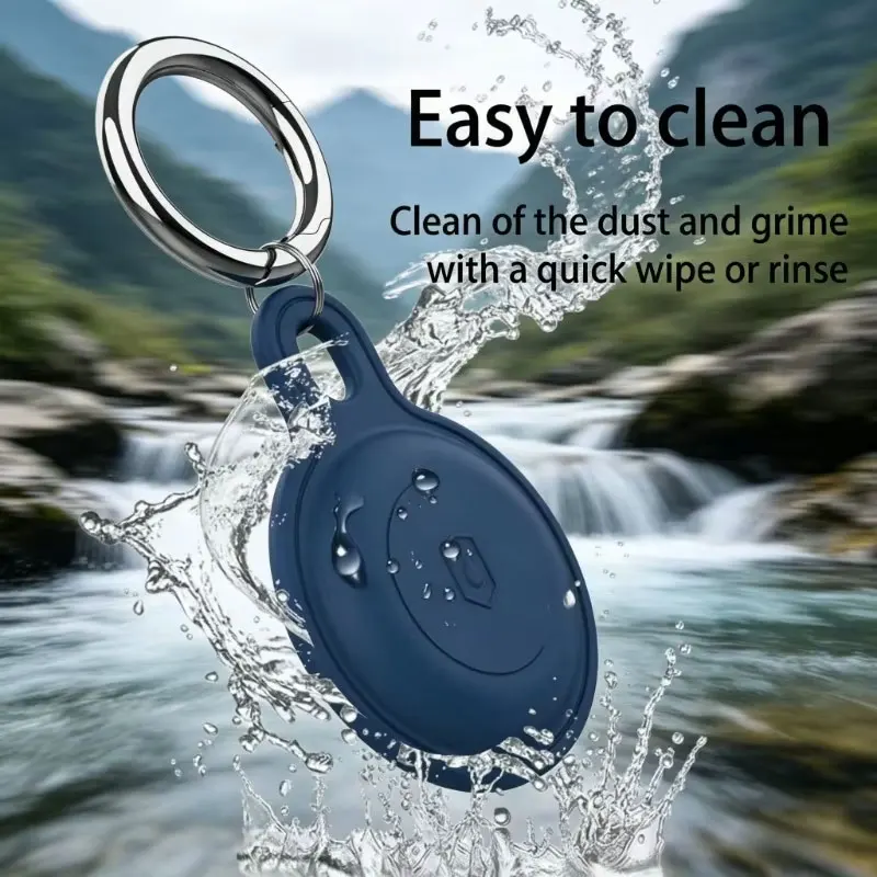 Upgraded Silicone Waterproof Airtag Keychain Holder Case for Airtag, Lightweight Anti-Scratch, for Luggage, Keys
Upgraded Silicone Waterproof Airtag Keychain Holder Case for Airtag, Lightweight Anti-Scratch, for Luggage, Keys