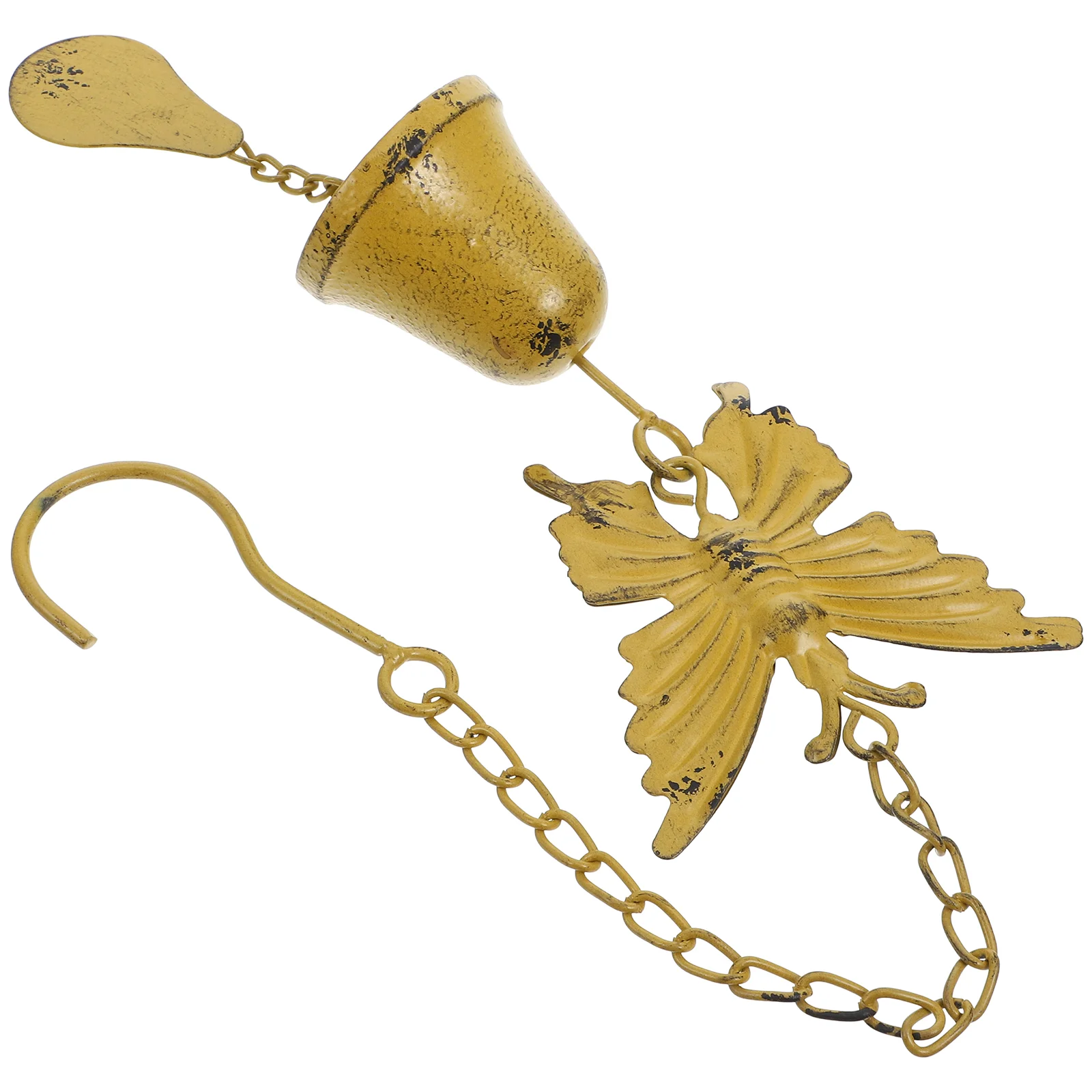 Vintage Cast Iron Wind Chime Hanging Bell Small Outdoor Garden Decor Retro Patio Butterfly Chimes Durability Charm
Vintage Cast Iron Wind Chime Hanging Bell Small Outdoor Garden Decor Retro Patio Butterfly Chimes Durability Charm