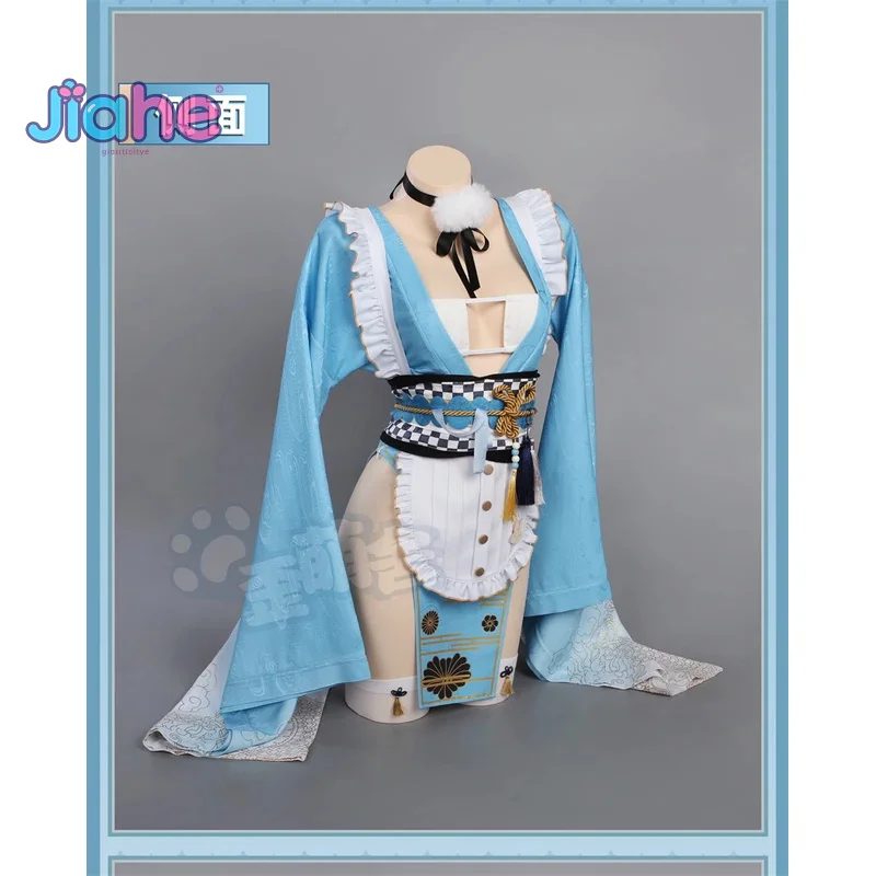 Blue Archive Asuma Toki Cosplay Costume Game Women's sexy kimono dress necklace apron headwear Halloween party maid uniform
Blue Archive Asuma Toki Cosplay Costume Game Women's sexy kimono dress necklace apron headwear Halloween party maid uniform