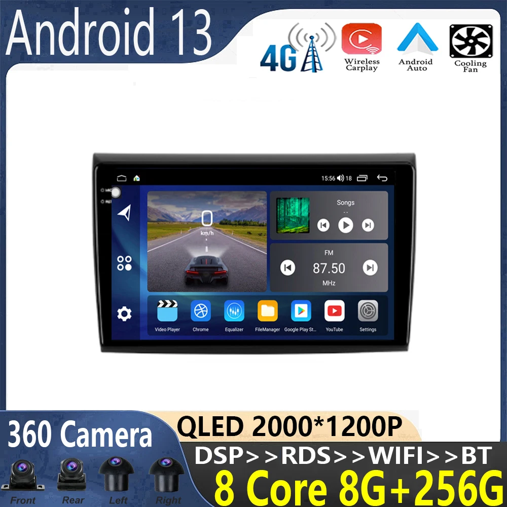 9 inch android 13 For Fiat Bravo 2 2007-2014 Car Radio Multimedia Video Player Navigation stereo GPS No 2din tv box adapter
9 inch android 13 For Fiat Bravo 2 2007-2014 Car Radio Multimedia Video Player Navigation stereo GPS No 2din tv box adapter