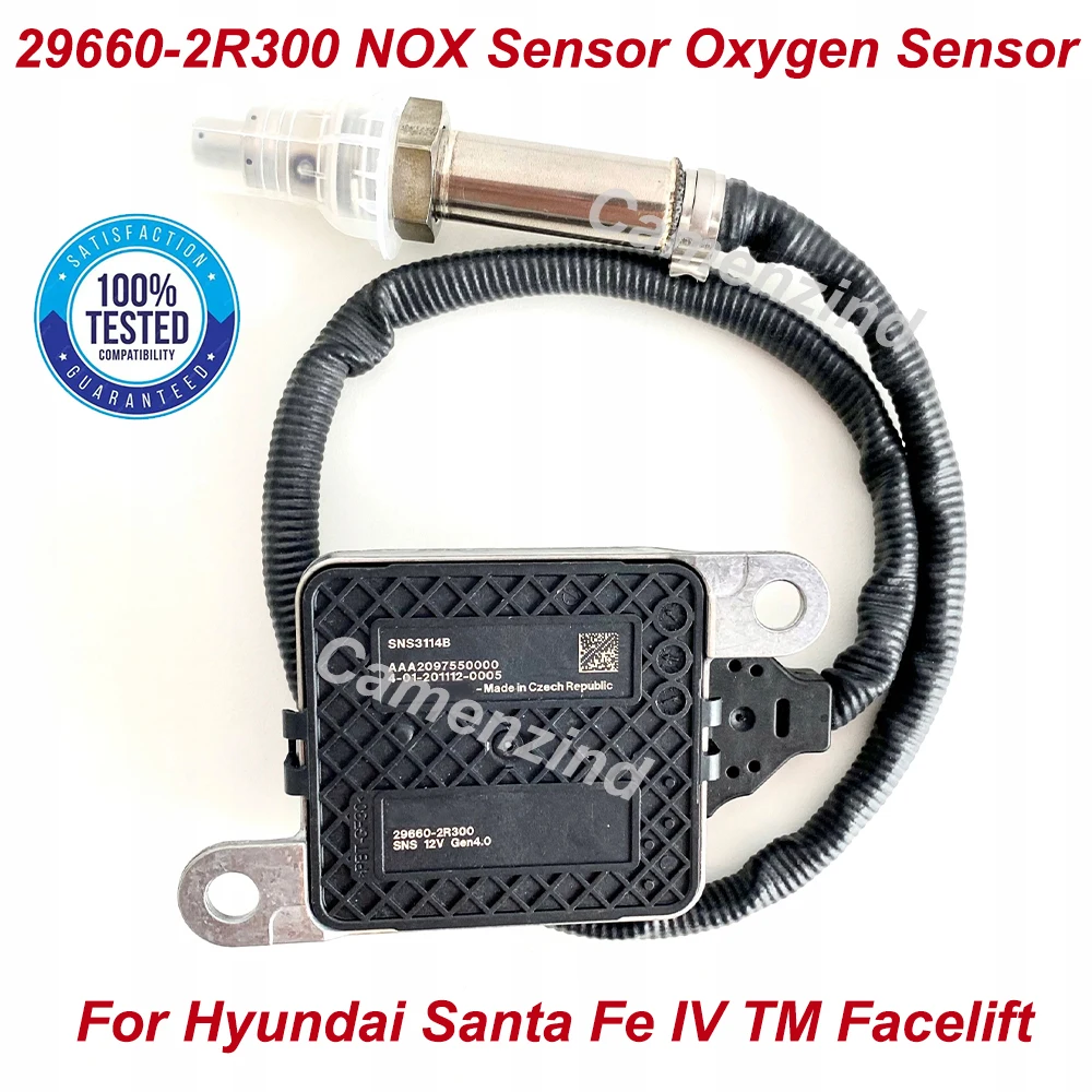 296602R300 29660-2R300 New Nitrogen Oxide Sensor NOx Sensor SNS3114B For Hyundai SantaFe IV TM Facelift 2020 , 2 Years Warranty
296602R300 29660-2R300 New Nitrogen Oxide Sensor NOx Sensor SNS3114B For Hyundai SantaFe IV TM Facelift 2020 , 2 Years Warranty
