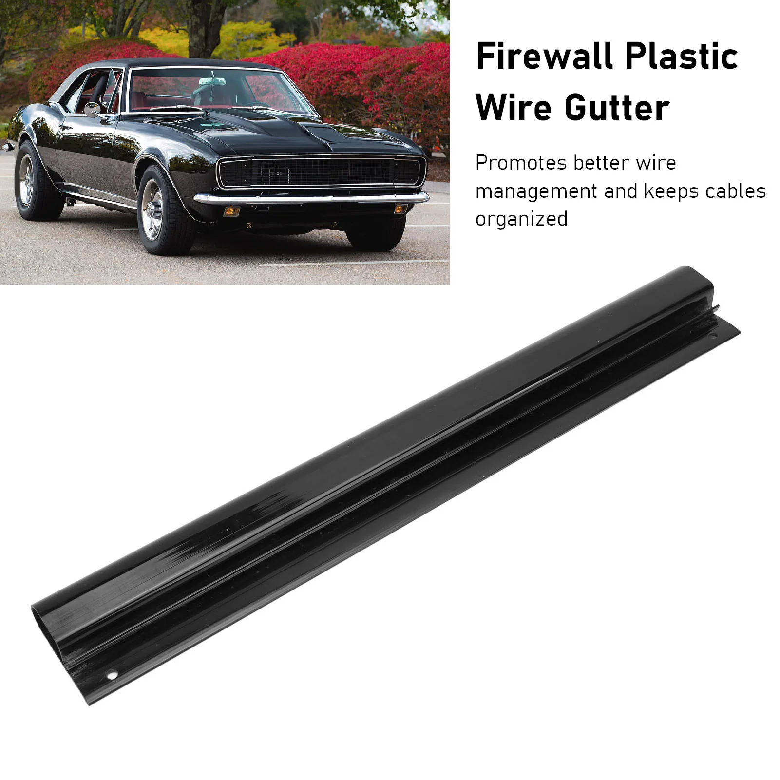 13-дюймовый пластиковый кабельный канал для проводки в салоне автомобиля, устойчивый к царапинам, с винтами, для Nova Impala 1965-1972 годов
13-дюймовый пластиковый кабельный канал для проводки в салоне автомобиля, устойчивый к царапинам, с винтами, для Nova Impala 1965-1972 годов