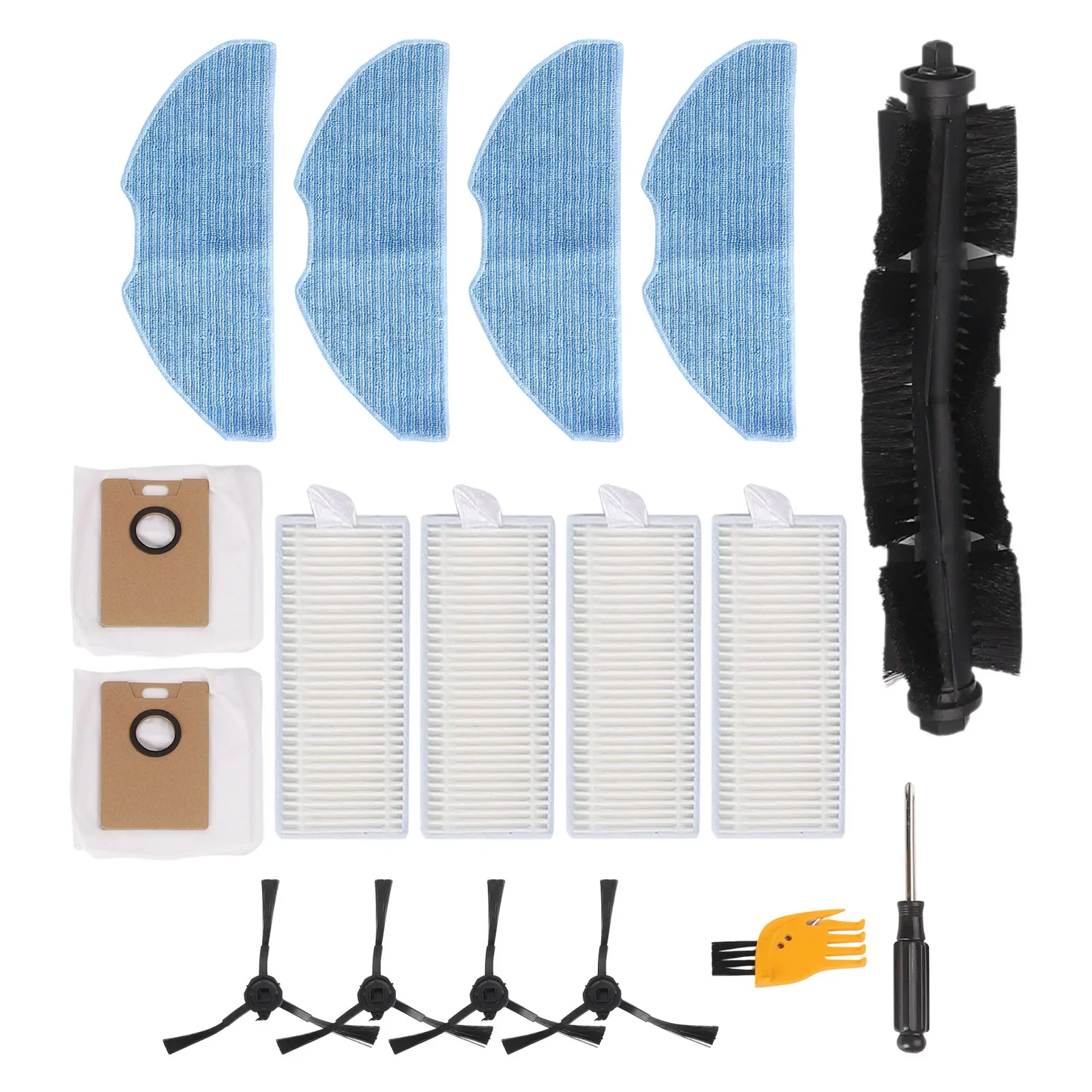 Cleaning Accessories Set for Tapo RV30 Max Plus & Other Models Includes Essential Brushes and Filters for Better Maintenance
Cleaning Accessories Set for Tapo RV30 Max Plus & Other Models Includes Essential Brushes and Filters for Better Maintenance