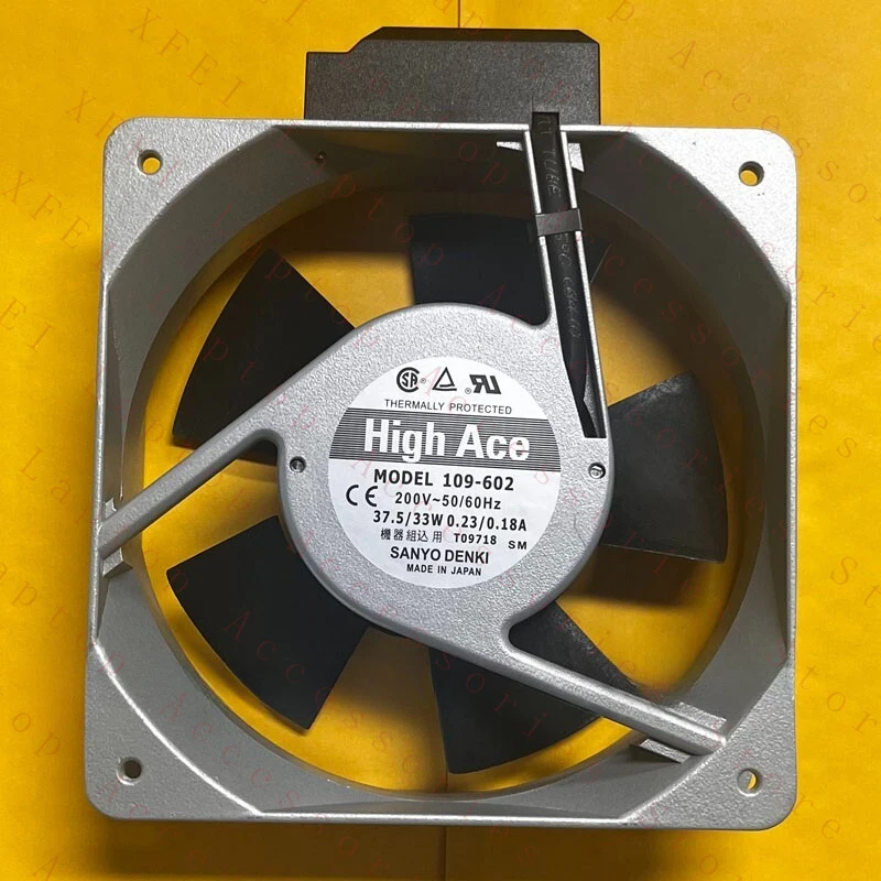 D 1PC FOR SANYO 109-602 fan 200V 37.5/33W 0.23/0.18A 160*160*50MM
D 1PC FOR SANYO 109-602 fan 200V 37.5/33W 0.23/0.18A 160*160*50MM