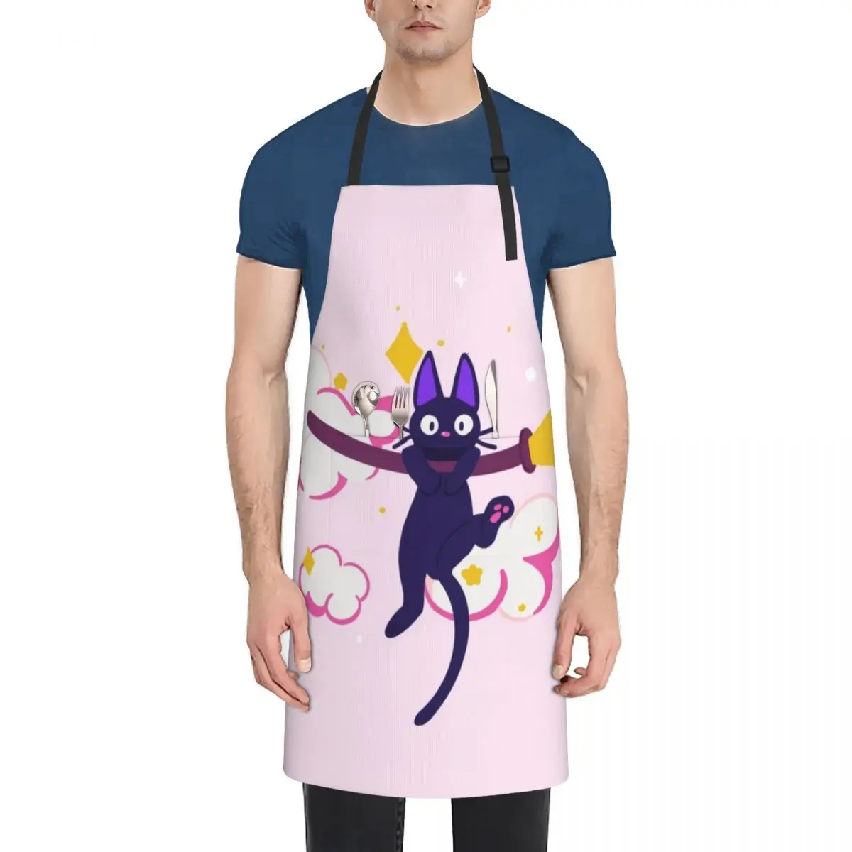 Jiji Ghilbli on a broom Apron Kitchen Kawaii Accessories Kitchen Supplies professional kitchen Apron
Jiji Ghilbli on a broom Apron Kitchen Kawaii Accessories Kitchen Supplies professional kitchen Apron