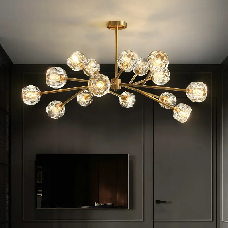 Scandinavia Crystal Ball Chandelier Pipe Suspension Ceiling Light Pendant Lamp for Living Room Bedroom
Scandinavia Crystal Ball Chandelier Pipe Suspension Ceiling Light Pendant Lamp for Living Room Bedroom