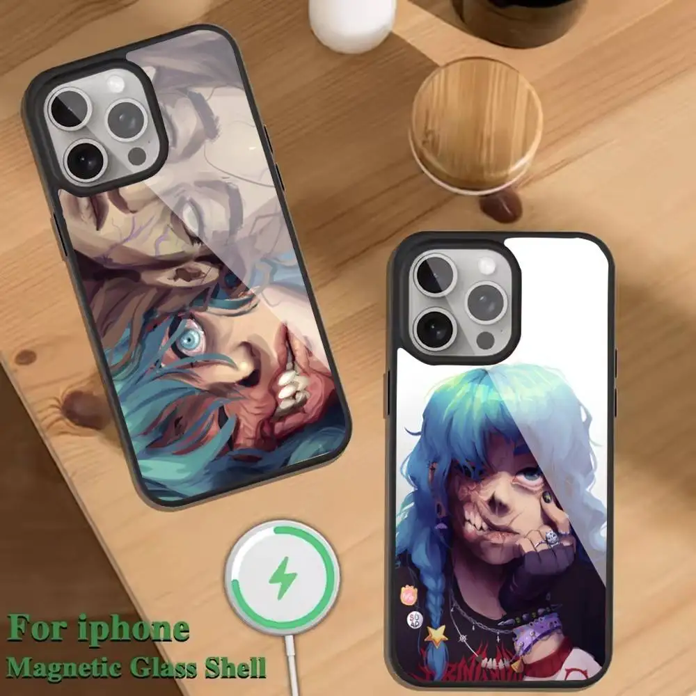 Cartoon S-Sally Face SF Phone Case For Magnetic Wireless Charge Cover For iphone 16 15 14 13 12 11 Pro Max Plus Coque
Cartoon S-Sally Face SF Phone Case For Magnetic Wireless Charge Cover For iphone 16 15 14 13 12 11 Pro Max Plus Coque