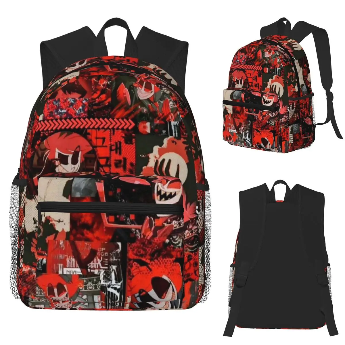 Hazbin Radio Demon Student Backpack School Bag Hiking Travel Daypack for Men Women Fashion Bookbag Shoulder Bags
Hazbin Radio Demon Student Backpack School Bag Hiking Travel Daypack for Men Women Fashion Bookbag Shoulder Bags