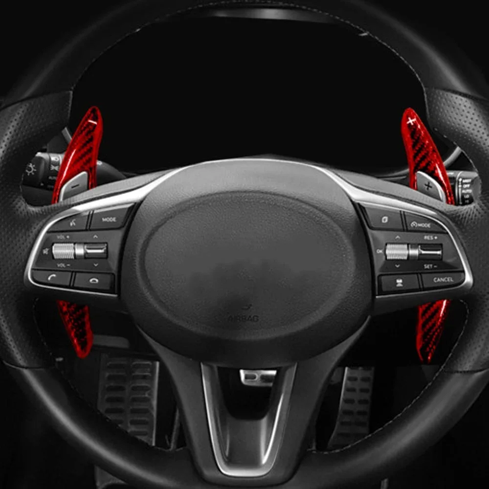 For Genesis G70 Real Carbon Fiber Steering Wheel Shift Paddle Shifter Extension Interior Decoration Accessories LHD/RHD
For Genesis G70 Real Carbon Fiber Steering Wheel Shift Paddle Shifter Extension Interior Decoration Accessories LHD/RHD