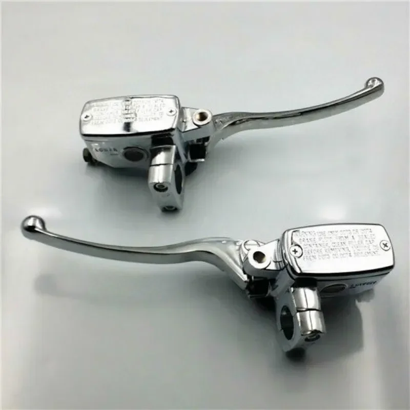 Motorcycle Chrome 7/8" Handlebar Brake Hydraulic Clutch Lever Master Cylinder CB Custom Rat Cruiser
Motorcycle Chrome 7/8" Handlebar Brake Hydraulic Clutch Lever Master Cylinder CB Custom Rat Cruiser