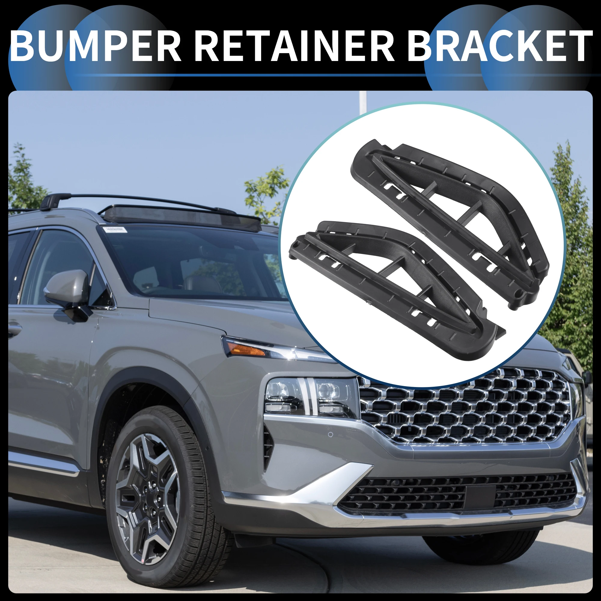 UXCELL Bumper Support Bracket Left Right Side Front Bumper Retainer No.865C2S1500/865C1S1500 for Hyundai Santa Fe 2021-2023
UXCELL Bumper Support Bracket Left Right Side Front Bumper Retainer No.865C2S1500/865C1S1500 for Hyundai Santa Fe 2021-2023