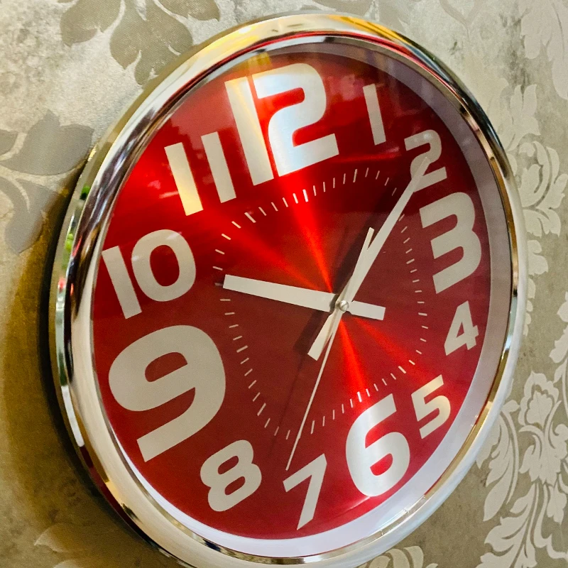 European style living room fashion Art Deco wall clock mute bedroom clock hanging clock quartz clock
European style living room fashion Art Deco wall clock mute bedroom clock hanging clock quartz clock