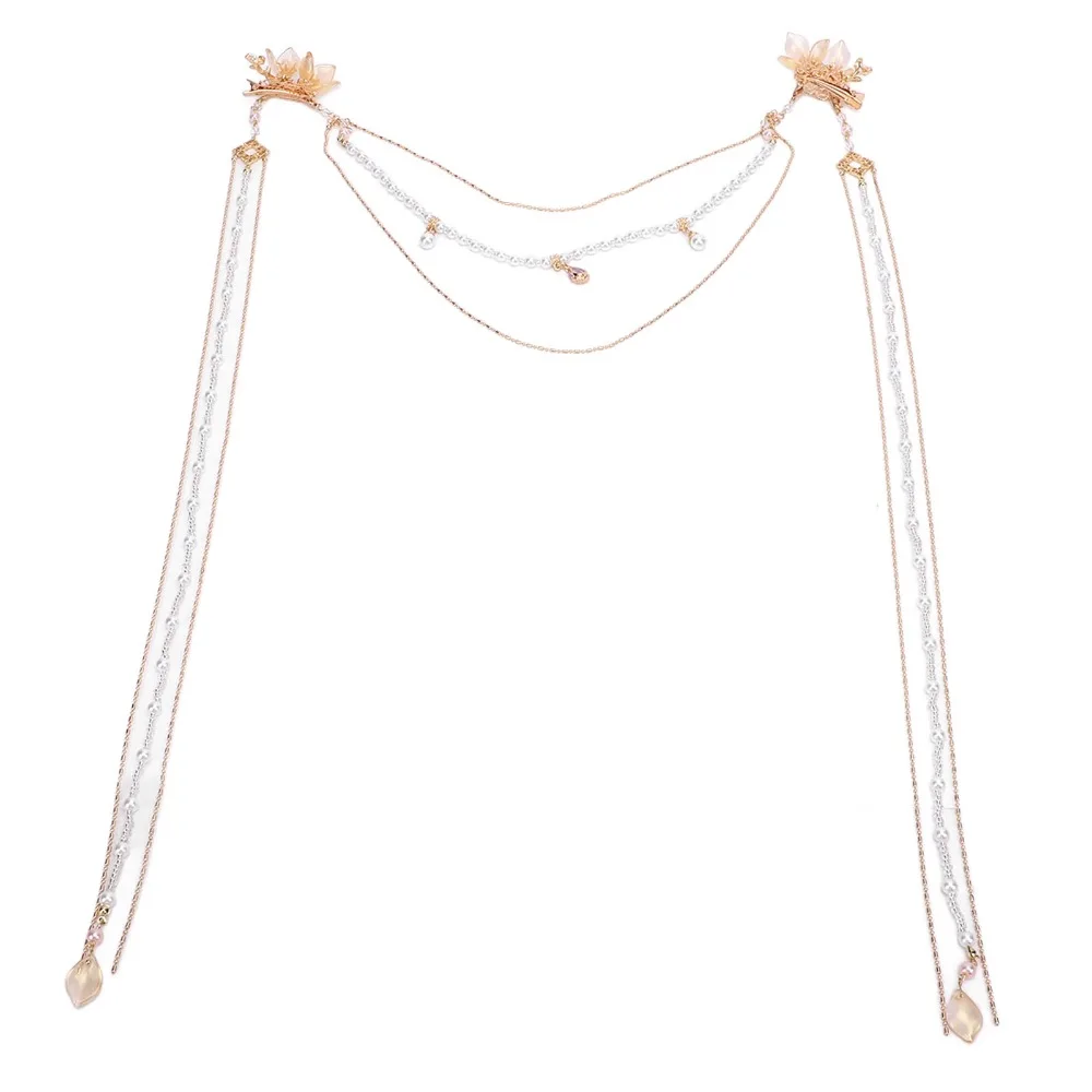 Pearl Chain Long Tassel Hair Clip Gold Color Elegant Design Tassel Hair Accessory Long Tassel Stylish Unique Butterfly Hair Clip
Pearl Chain Long Tassel Hair Clip Gold Color Elegant Design Tassel Hair Accessory Long Tassel Stylish Unique Butterfly Hair Clip