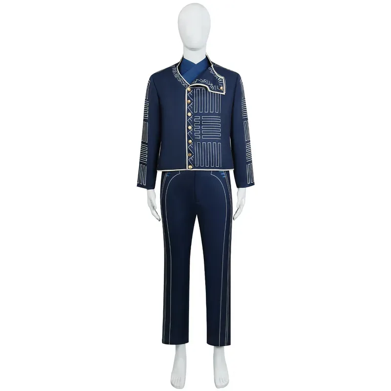 Movie Wicked Fiyero Cosplay Prince Costume Adult Men Military Officer Uniform Suit Halloween Party Theater Show Outfits
Movie Wicked Fiyero Cosplay Prince Costume Adult Men Military Officer Uniform Suit Halloween Party Theater Show Outfits