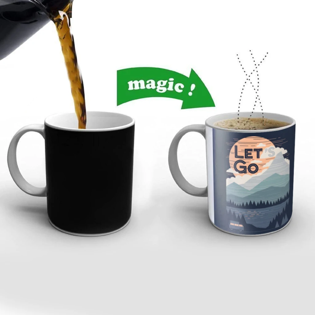 Lets Go Creativity Change Color Chang mug Ceramic mug Hot Coffee Cup Breakfast Cup Mug Friend Gift
Lets Go Creativity Change Color Chang mug Ceramic mug Hot Coffee Cup Breakfast Cup Mug Friend Gift