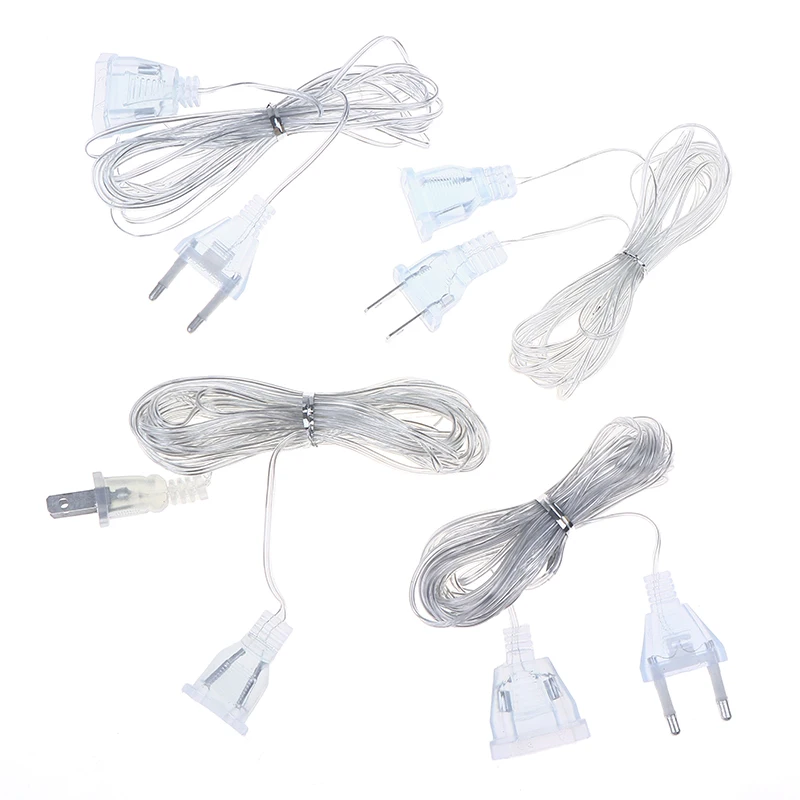 3M/5M EU US Plug Extender Wire Light String Extension Cable Standard Power Extension Cord For Christmas LED String Light
3M/5M EU US Plug Extender Wire Light String Extension Cable Standard Power Extension Cord For Christmas LED String Light