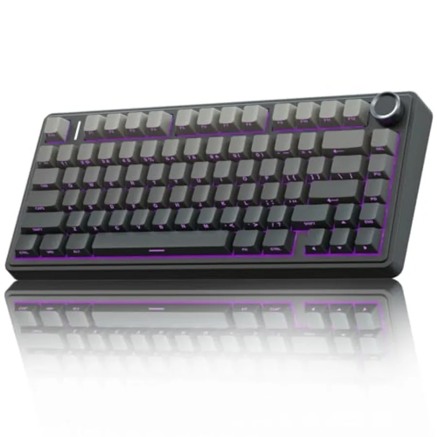 F75 Pro Wireless Mechanical Keyboard75% Hot Swappable Custom Keyboard with Knob RGB Backlit Pre-lubed Reaper Switches Side Prin
F75 Pro Wireless Mechanical Keyboard75% Hot Swappable Custom Keyboard with Knob RGB Backlit Pre-lubed Reaper Switches Side Prin