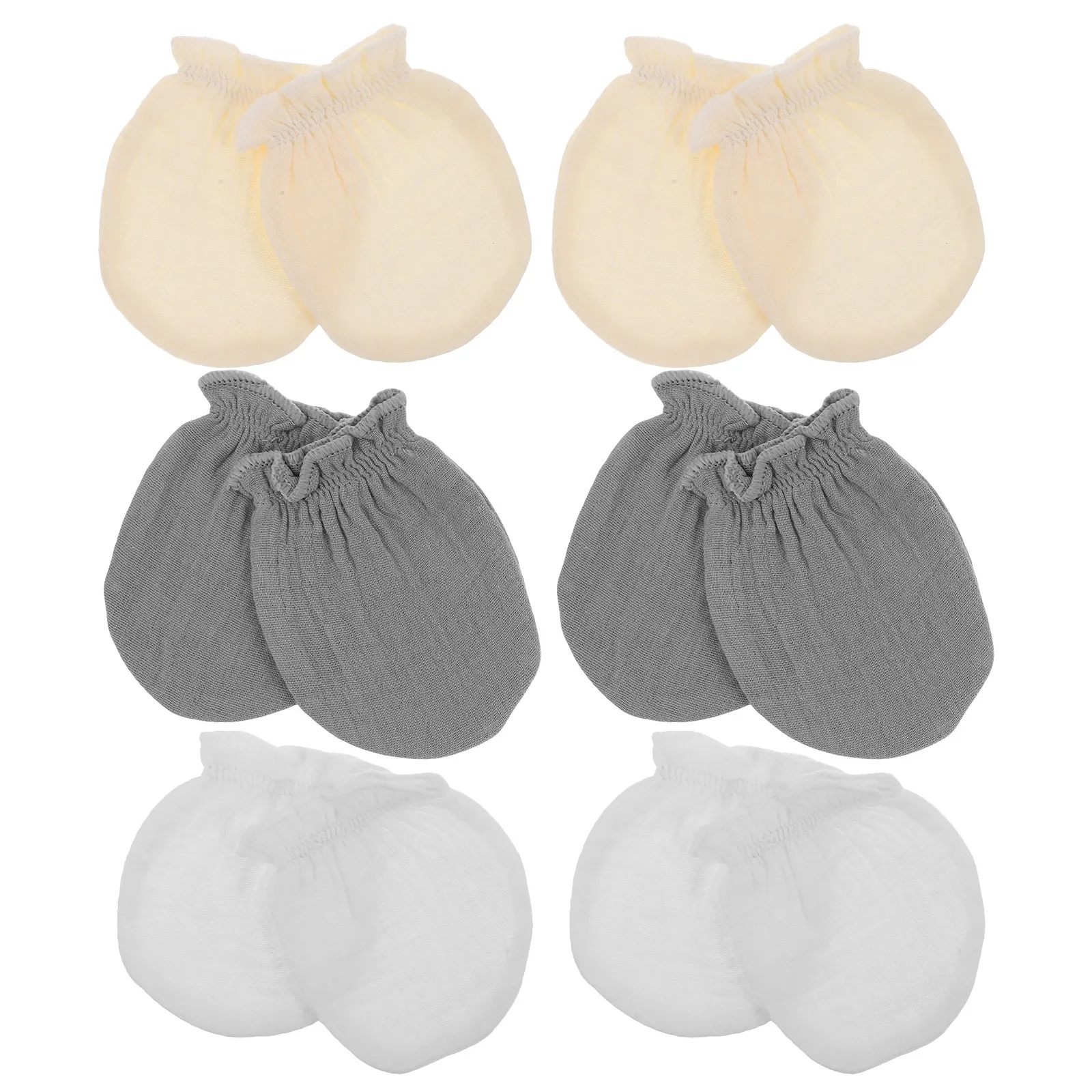 6Pairs Newborn Baby Mittens Anti Scratch Breathable Soft Cotton Hand Covers for Infants 0-12 Months Teething Safe Elastic Fit
6Pairs Newborn Baby Mittens Anti Scratch Breathable Soft Cotton Hand Covers for Infants 0-12 Months Teething Safe Elastic Fit
