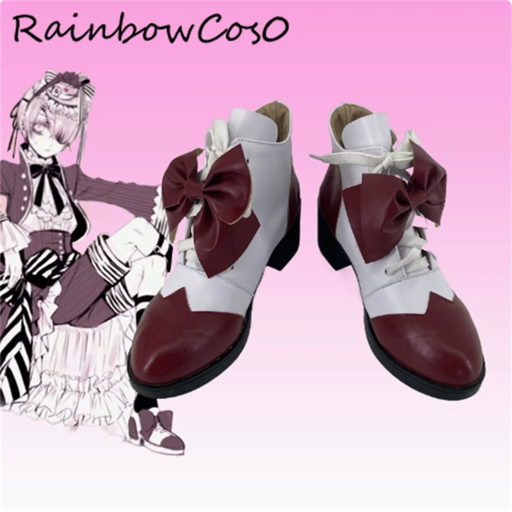 Ciel Phantomhive Black Butler Cosplay Shoes Boots Game Anime Halloween Christmas RainbowCos0 W4723
Ciel Phantomhive Black Butler Cosplay Shoes Boots Game Anime Halloween Christmas RainbowCos0 W4723