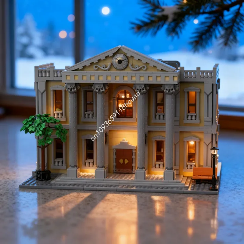3945pcs MOC BRICKS LIBRARY Modulared Model Building Blocks Assemble DIY Idea Festival Gifts Education Brick Toy Birthday
3945pcs MOC BRICKS LIBRARY Modulared Model Building Blocks Assemble DIY Idea Festival Gifts Education Brick Toy Birthday