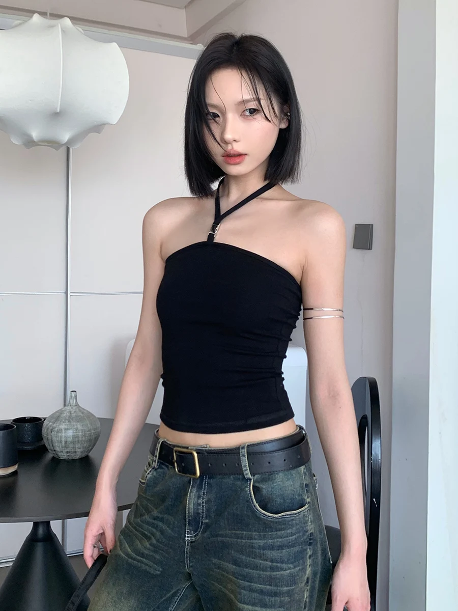 Romantic Universe ort Ne Hanging Strap Tube Top Women Sexy Inner Wear Personali Hot Girl Bal Vest Cotton Color
Romantic Universe ort Ne Hanging Strap Tube Top Women Sexy Inner Wear Personali Hot Girl Bal Vest Cotton Color