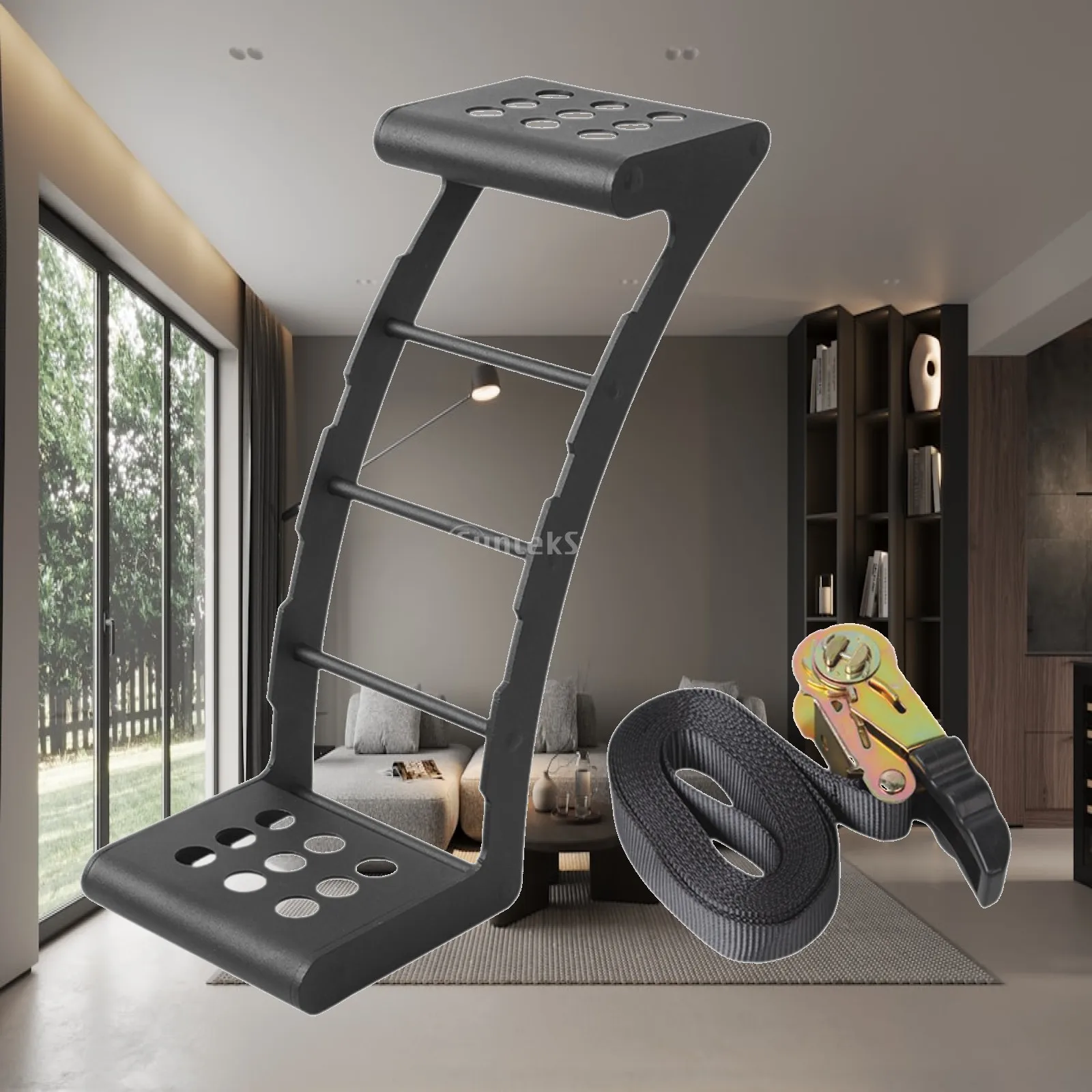Universal SUV Tire Step Ladder Carbon Steel Roof Storage Accessory Wheel Luggage Ladder for Off Road Vehicles
Universal SUV Tire Step Ladder Carbon Steel Roof Storage Accessory Wheel Luggage Ladder for Off Road Vehicles