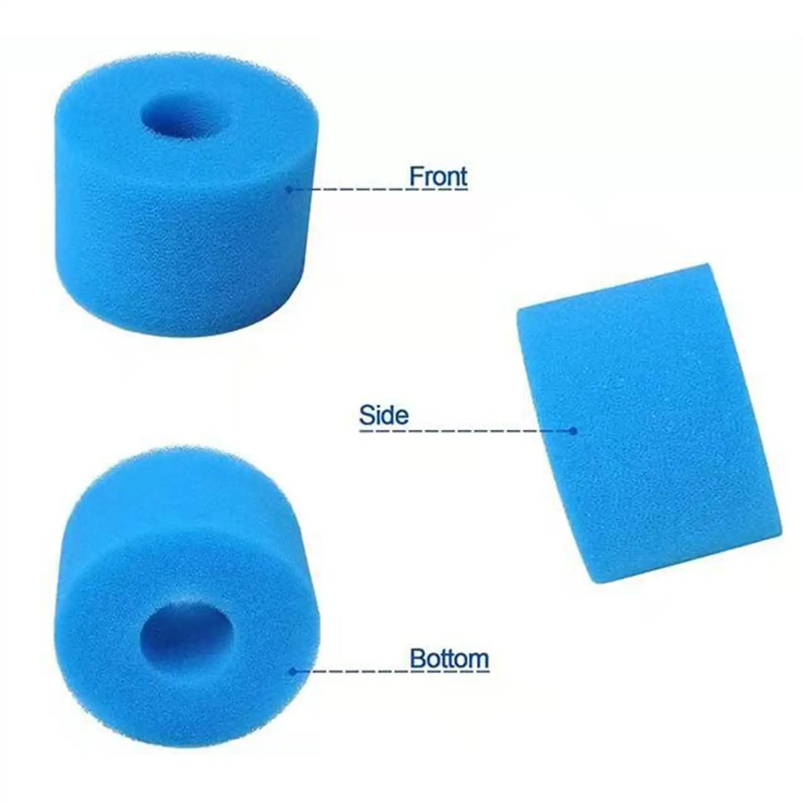 3 Pieces Pool Filter Foam Sponge Washable Foam Replacement Reusable for Type V1 Cleaning Equipment Accessories
3 Pieces Pool Filter Foam Sponge Washable Foam Replacement Reusable for Type V1 Cleaning Equipment Accessories