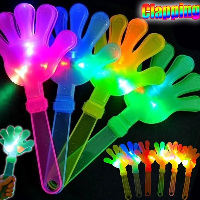 1/2/3pcs LED Clapping Props Children Kids Luminous Glow in The Dark Cheering Sensory Early Education Birthday Party Supplies
1/2/3pcs LED Clapping Props Children Kids Luminous Glow in The Dark Cheering Sensory Early Education Birthday Party Supplies
