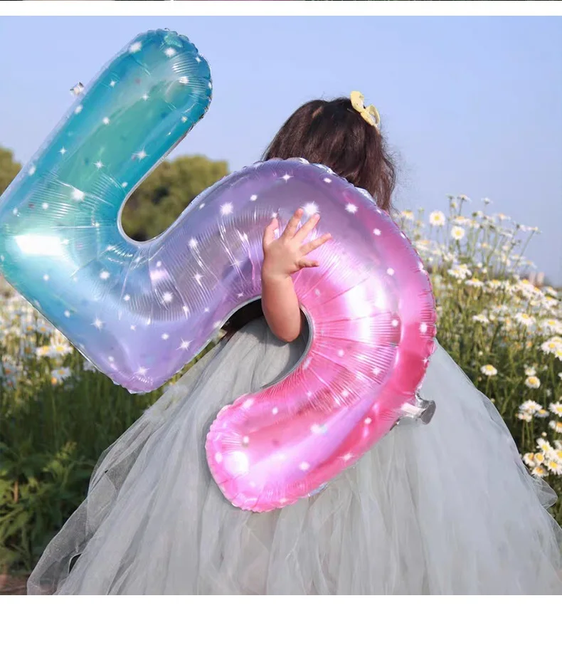 New 40 Inch Ins Dream Star Large Digital Aluminum Balloon Children's Birthday Party Decoration
New 40 Inch Ins Dream Star Large Digital Aluminum Balloon Children's Birthday Party Decoration