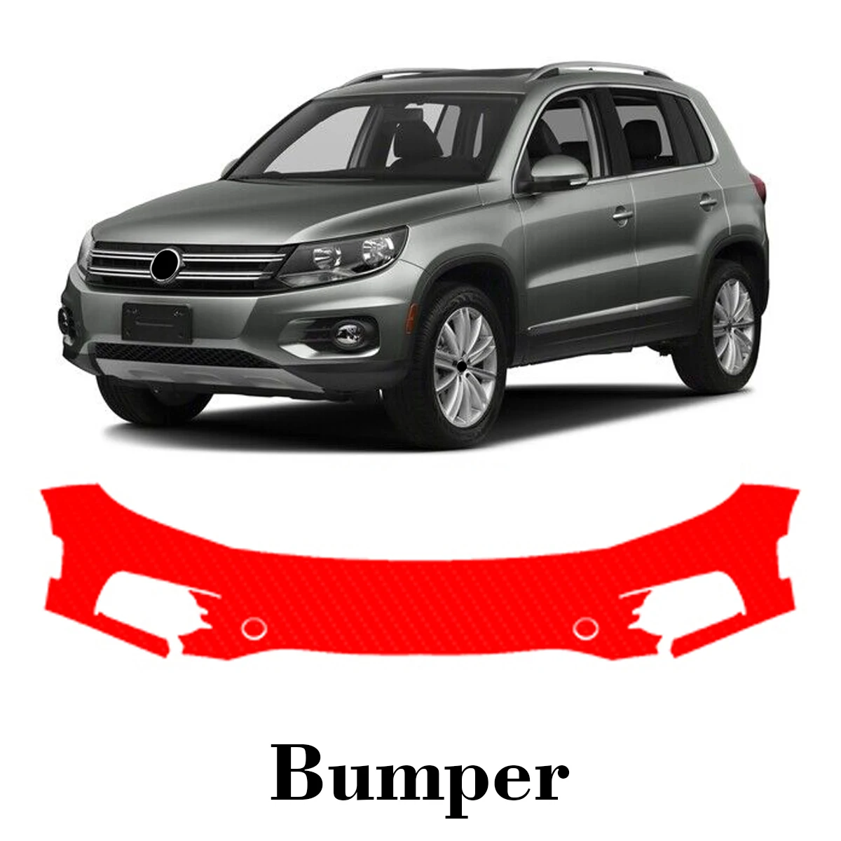 Car Precut Paint Protection Film Front Bumper Anti-scratch Exterior TPU PPF For Volkswagen Tiguan 2012-2017
Car Precut Paint Protection Film Front Bumper Anti-scratch Exterior TPU PPF For Volkswagen Tiguan 2012-2017