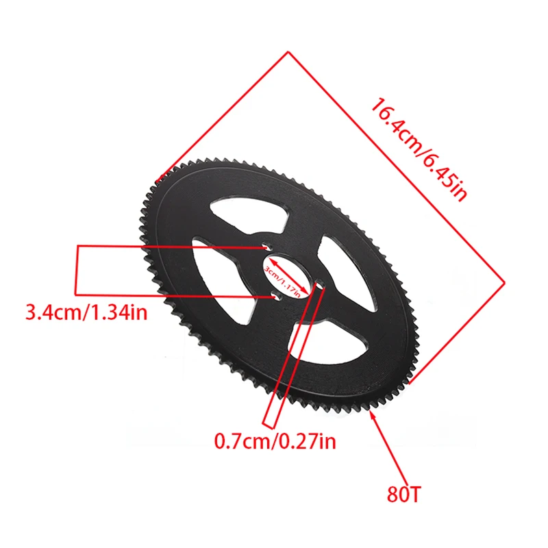 high-quality NEW Rear sprocket 25H 80t 29MM suitable for micro motorcycle two-stroke sprocket
high-quality NEW Rear sprocket 25H 80t 29MM suitable for micro motorcycle two-stroke sprocket