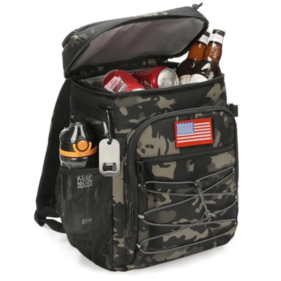 Portable Tactical Backpack Cooler 25L Storage Long Hours Temperature Retention Outdoor Insulated Cooler Bag Leakage-Proof Coole
Portable Tactical Backpack Cooler 25L Storage Long Hours Temperature Retention Outdoor Insulated Cooler Bag Leakage-Proof Coole