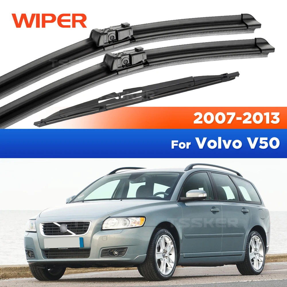 For Volvo V50 2007-2013 2008 2009 2010 2011 2012 Wiper Front&Rear Wiper Blades Windshield Windscreen Window Brushes 26"+20"+16"
For Volvo V50 2007-2013 2008 2009 2010 2011 2012 Wiper Front&Rear Wiper Blades Windshield Windscreen Window Brushes 26"+20"+16"
