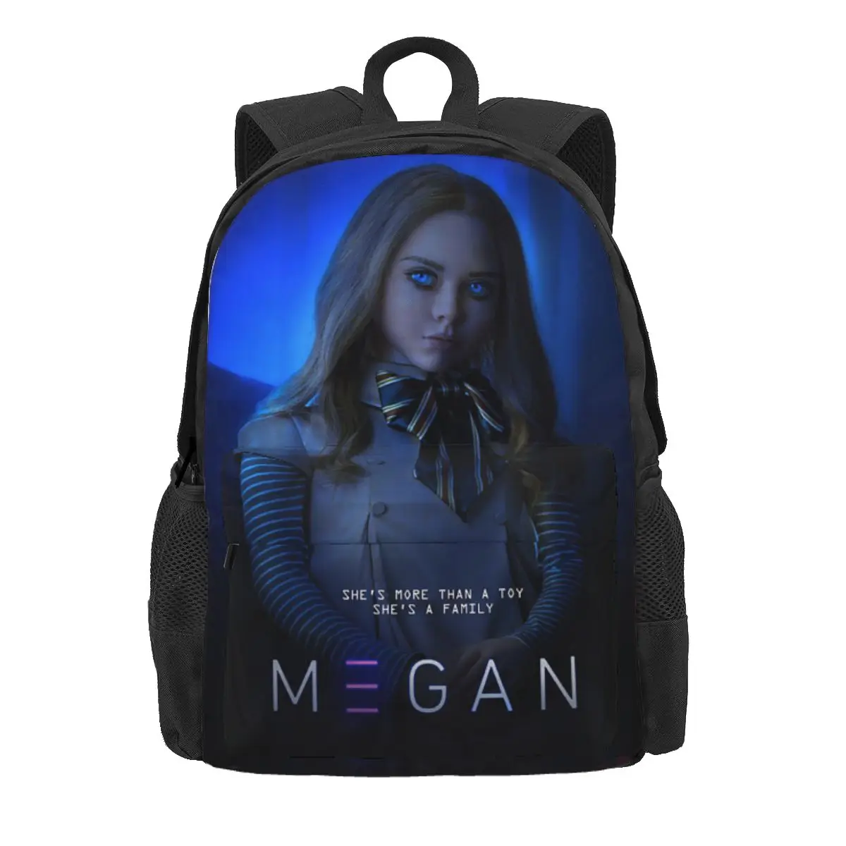 Run From M3Gan Thriller Backpack Daypack Large Capacity Children BookBag School Bag Shoulder Bags for Men Women
Run From M3Gan Thriller Backpack Daypack Large Capacity Children BookBag School Bag Shoulder Bags for Men Women