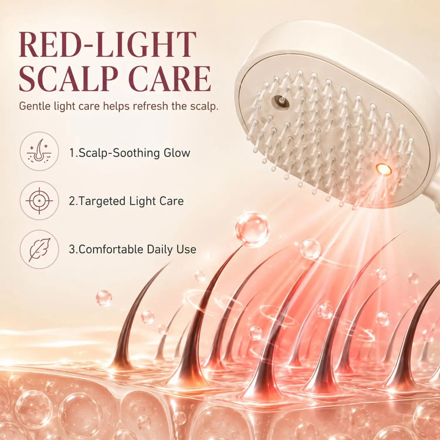 Electric Steam Brush for Hair, Rechargeable Water Spray Hair Brush Anti-Static for Frizzy Hair & Scalp Care,Anti-Static
Electric Steam Brush for Hair, Rechargeable Water Spray Hair Brush Anti-Static for Frizzy Hair & Scalp Care,Anti-Static