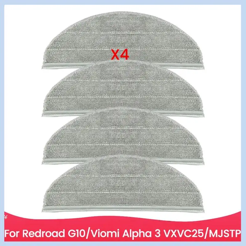 4PCS Mop Cloth Pads Forforredroad G10 Forviomi Alpha 3 VXVC25/MJSTP Mop Cloth Replacement Parts
4PCS Mop Cloth Pads Forforredroad G10 Forviomi Alpha 3 VXVC25/MJSTP Mop Cloth Replacement Parts