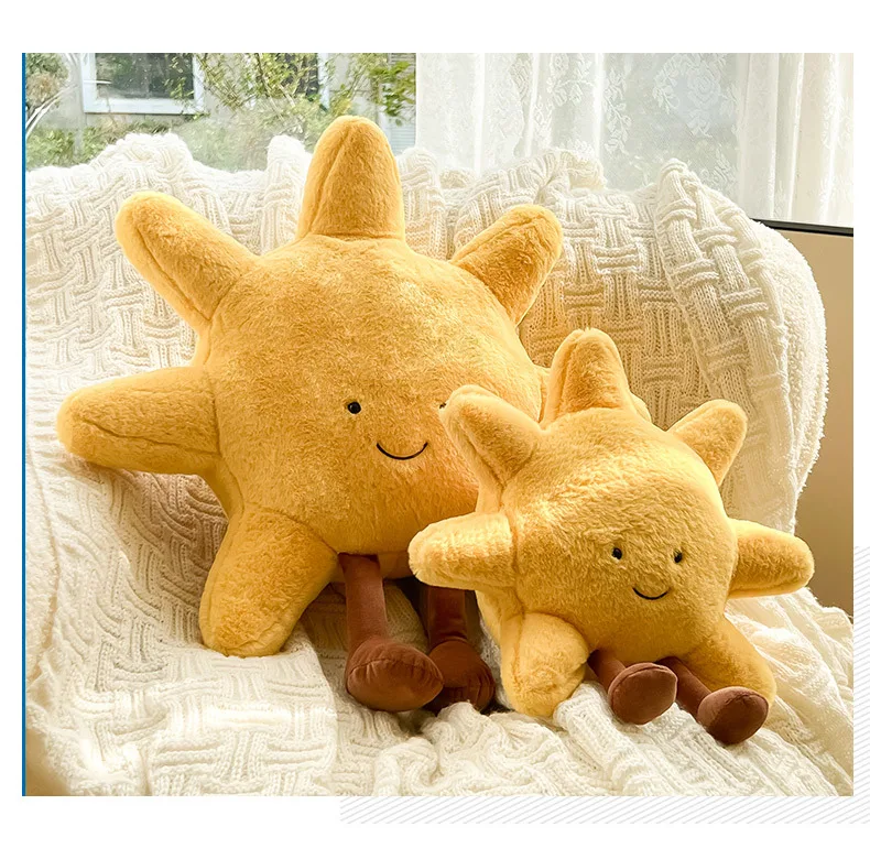 28-30cm Smile Sun Plush Doll Pet Soothing Toys Cute Cartoon Weather Plush Toy Decor Pillow For Bedroom Sofa Chair Holiday Gifts
28-30cm Smile Sun Plush Doll Pet Soothing Toys Cute Cartoon Weather Plush Toy Decor Pillow For Bedroom Sofa Chair Holiday Gifts
