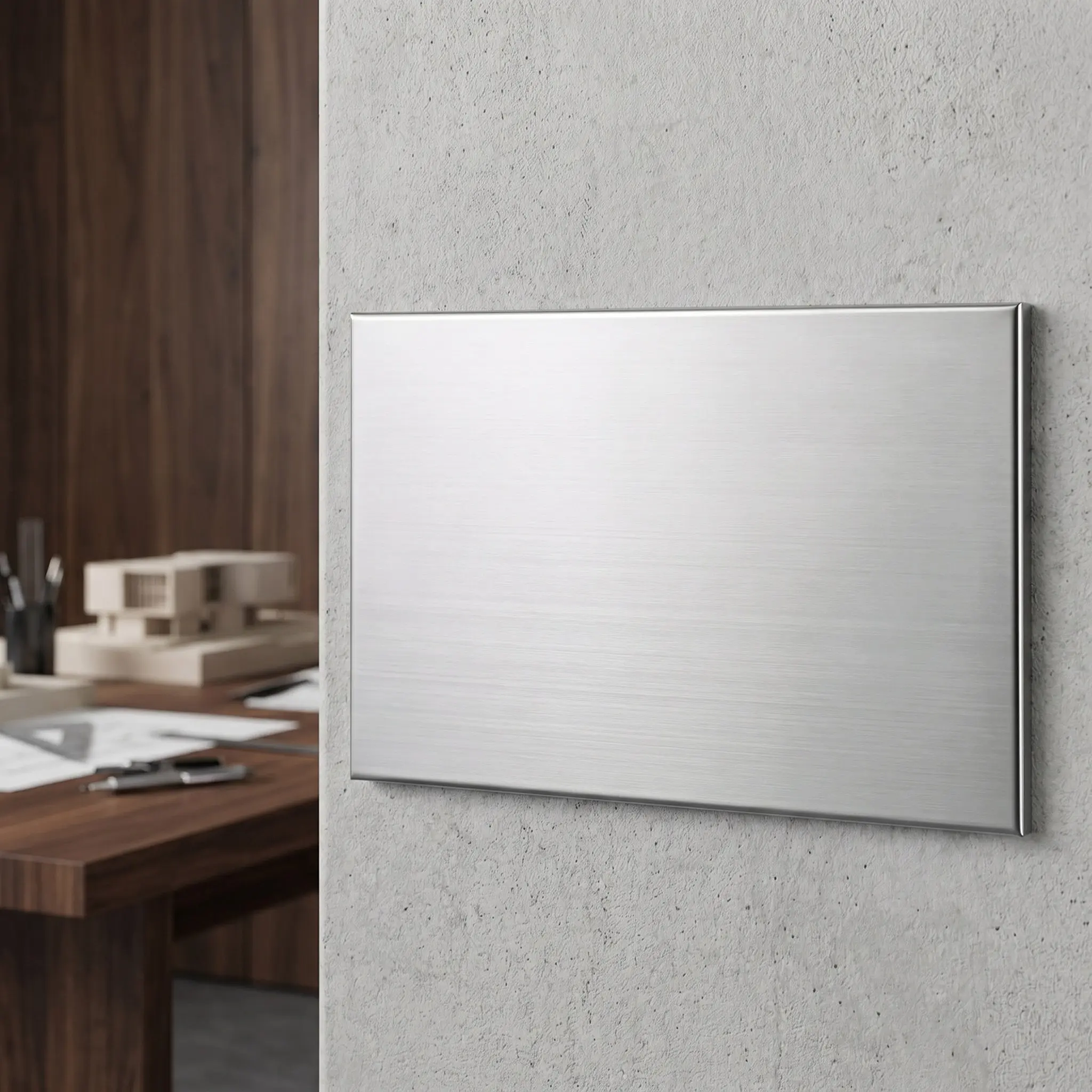 2Pcs Metal Blank Door Sign Plate Adhesive Brushed Stainless Steel 25x11cm Engraved Name Plates for Office Door Wall Hotel
2Pcs Metal Blank Door Sign Plate Adhesive Brushed Stainless Steel 25x11cm Engraved Name Plates for Office Door Wall Hotel