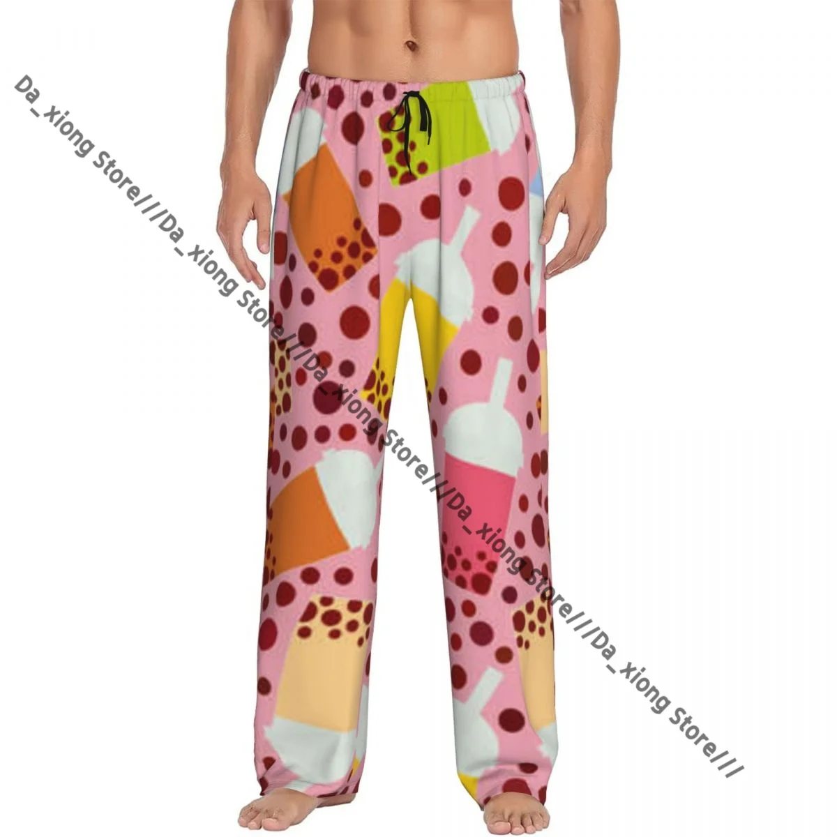Men Sleep Bottoms Male Lounge Trousers Men's Bubble Tea With Different Fruits And Berries Milk Cocktails Pajama Pants
Men Sleep Bottoms Male Lounge Trousers Men's Bubble Tea With Different Fruits And Berries Milk Cocktails Pajama Pants