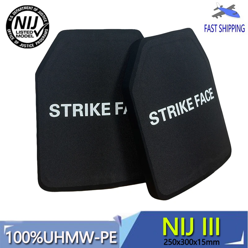 NIJ Class III Pure PE Bulletproof Plate 25X30CM Class 3 Bulletproof Plate Tactical Insertion Plate Backpack Deck Body Armor
NIJ Class III Pure PE Bulletproof Plate 25X30CM Class 3 Bulletproof Plate Tactical Insertion Plate Backpack Deck Body Armor