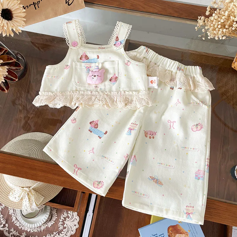 Baby Girls Clothes Sets 2025 New Baby Kids Pocket Suspender Cartoon Vest Waistcoat Pant Bottoming Shirt 3Pcs Suit for Children's
Baby Girls Clothes Sets 2025 New Baby Kids Pocket Suspender Cartoon Vest Waistcoat Pant Bottoming Shirt 3Pcs Suit for Children's