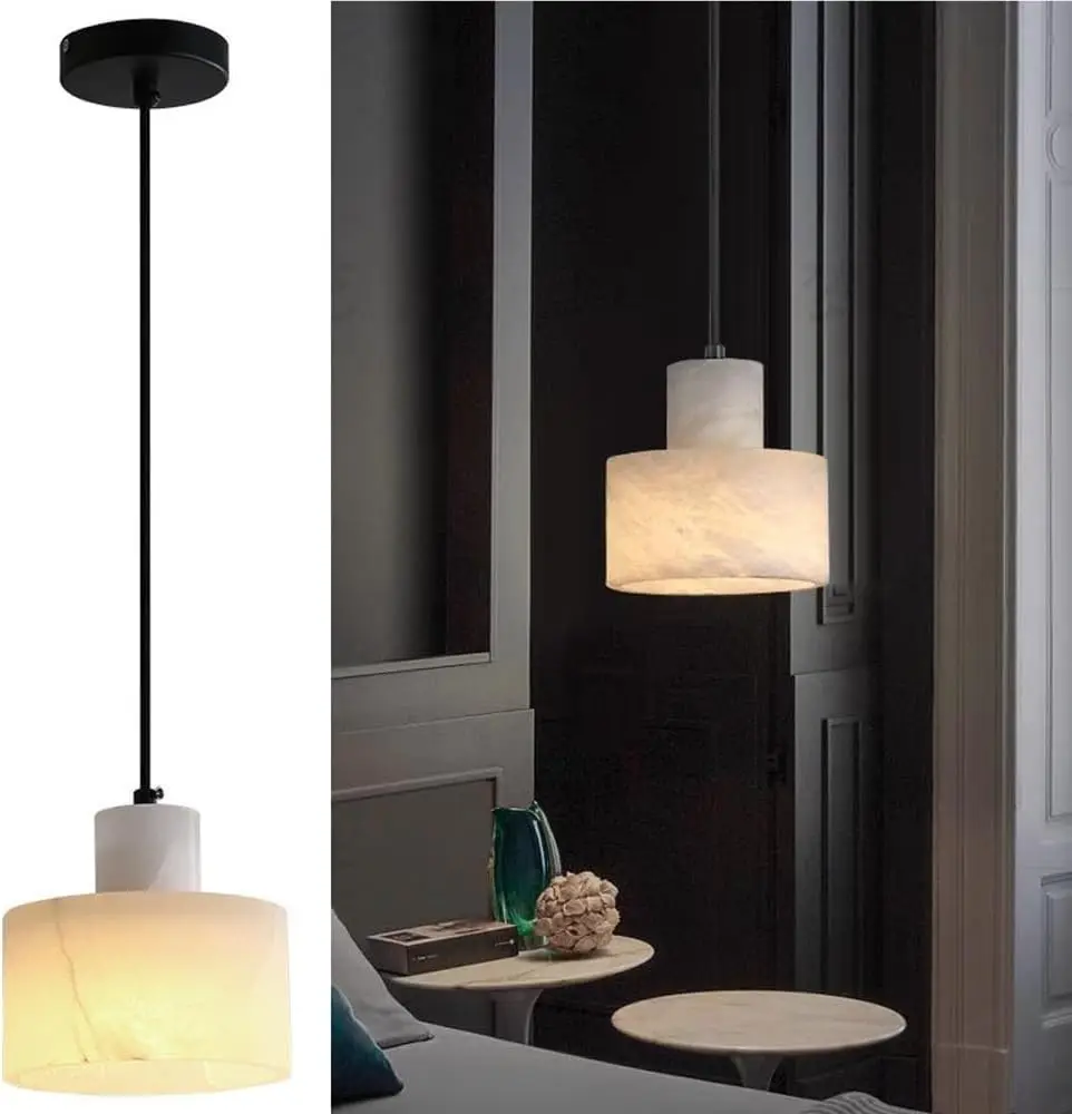 Люстра из натурального алебастра для кухни, люстра с мраморным абажуром, светодиодные светильники из белого мрамора, лампа для спальни, столовой, гостиной
Люстра из натурального алебастра для кухни, люстра с мраморным абажуром, светодиодные светильники из белого мрамора, лампа для спальни, столовой, гостиной