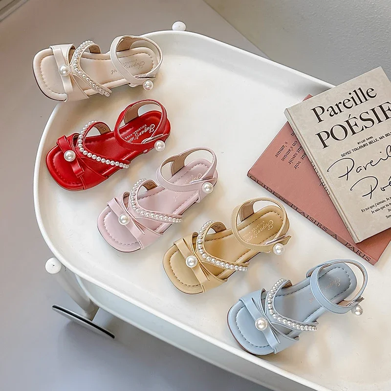 Girls Beach Shoes Candy Color Sweet Pearls Kids Sandals Open Toes Soft 2025 New Children Princess Shoes Sweet Beads Ins Trendy
Girls Beach Shoes Candy Color Sweet Pearls Kids Sandals Open Toes Soft 2025 New Children Princess Shoes Sweet Beads Ins Trendy