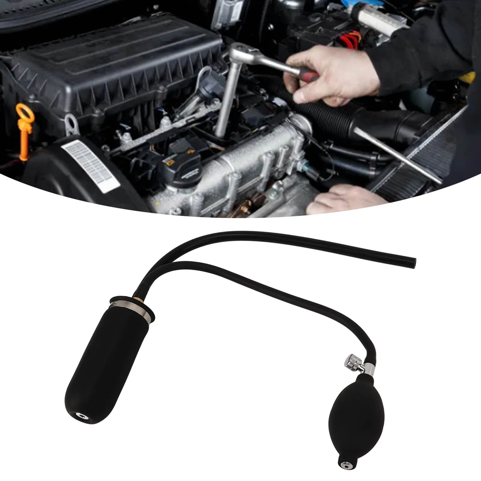 Car Smoke Machine Bladder Silicone Rubber Elastic Universal Easy Intake Bladder Easy To Use for Car Smoke Leak Detector
Car Smoke Machine Bladder Silicone Rubber Elastic Universal Easy Intake Bladder Easy To Use for Car Smoke Leak Detector