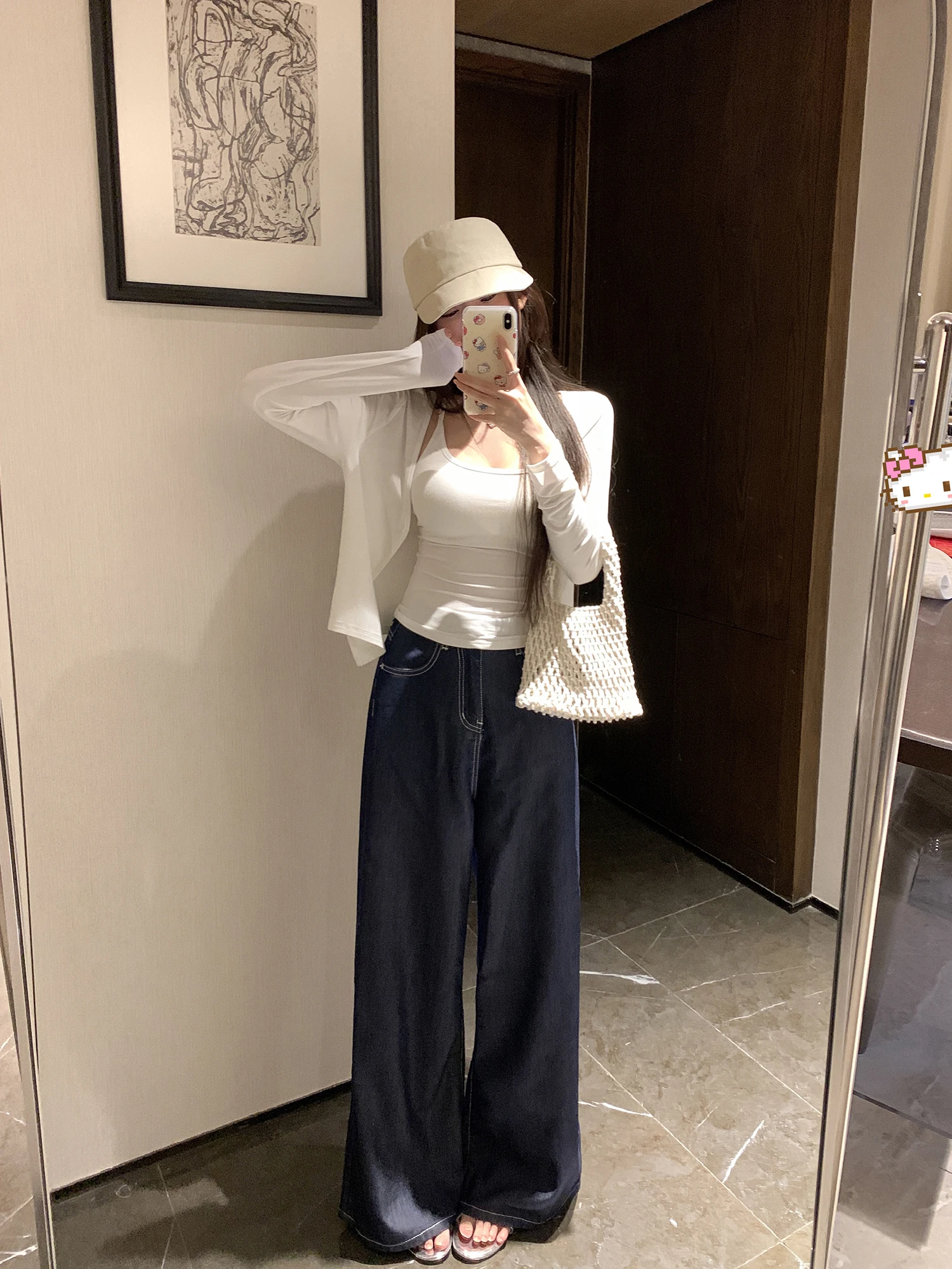 NAYA CHAN Повседневный вязаный комплект из двух предметов с нагрудником и ремешком, жилет, женский глаз, белый, простой, для поездок на работу, Long Sve Ca...
NAYA CHAN Повседневный вязаный комплект из двух предметов с нагрудником и ремешком, жилет, женский глаз, белый, простой, для поездок на работу, Long Sve Ca...