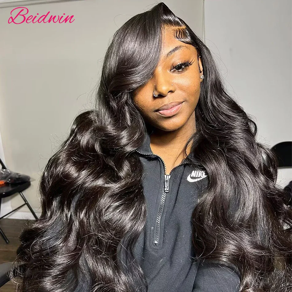 13x4 Lace Front Wigs Human Hair Body Wave Transparent Lace Frontal Wigs 30 Inch Real Human Hair Wig Pre Plucked with Baby Hair
13x4 Lace Front Wigs Human Hair Body Wave Transparent Lace Frontal Wigs 30 Inch Real Human Hair Wig Pre Plucked with Baby Hair