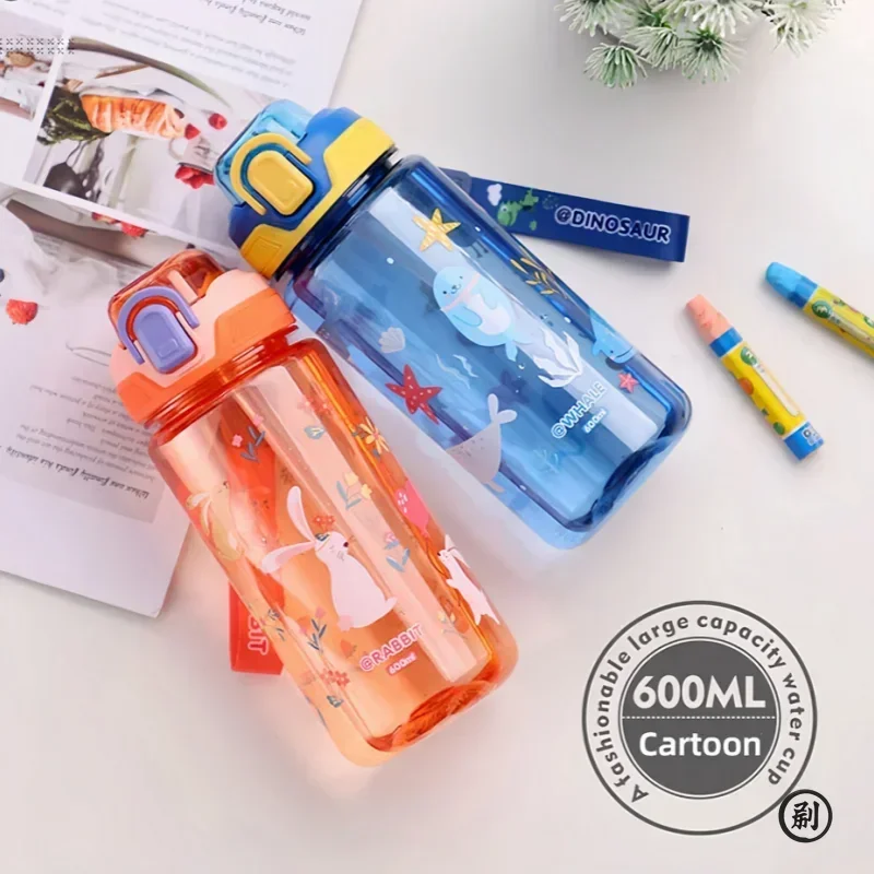 *-*Dinosaur Kids Water Bottle 600ML - Leakproof Plastic with Silicone Straw, Ideal Holiday Birthday Gift for Boys Girls
*-*Dinosaur Kids Water Bottle 600ML - Leakproof Plastic with Silicone Straw, Ideal Holiday Birthday Gift for Boys Girls