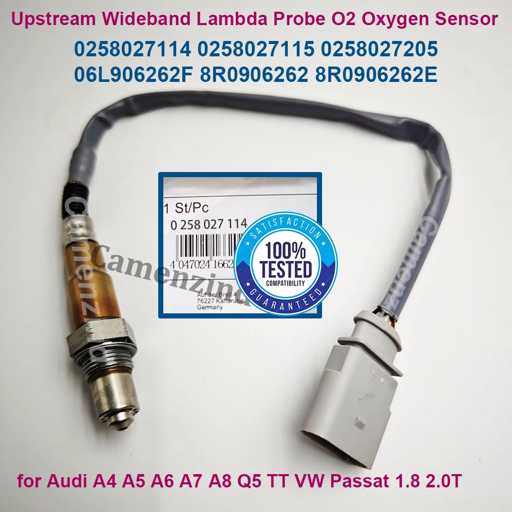 New Lambda Probe Oxygen O2 Sensor for Audi A4 A5 A6 A7 A8 Q5 1.8 2.0 TFSI 06L906262F 8R0906262 8R0906262E 0258027115 0258027114
New Lambda Probe Oxygen O2 Sensor for Audi A4 A5 A6 A7 A8 Q5 1.8 2.0 TFSI 06L906262F 8R0906262 8R0906262E 0258027115 0258027114
