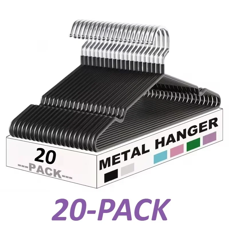 20pcs Multi Functional Anti Slip No Trace Metal Hanger for Home Bathroom Wardrobe Clothes Organizer Durable Space Saving
20pcs Multi Functional Anti Slip No Trace Metal Hanger for Home Bathroom Wardrobe Clothes Organizer Durable Space Saving