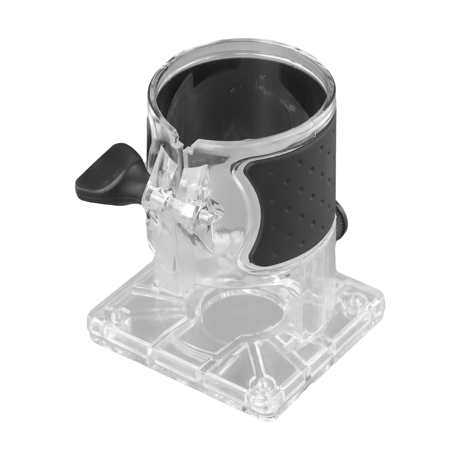 Tool Router Base Trimmer Router Base Transparent/Black Accessories Plastic Protection Cover Brand New High Quality
Tool Router Base Trimmer Router Base Transparent/Black Accessories Plastic Protection Cover Brand New High Quality